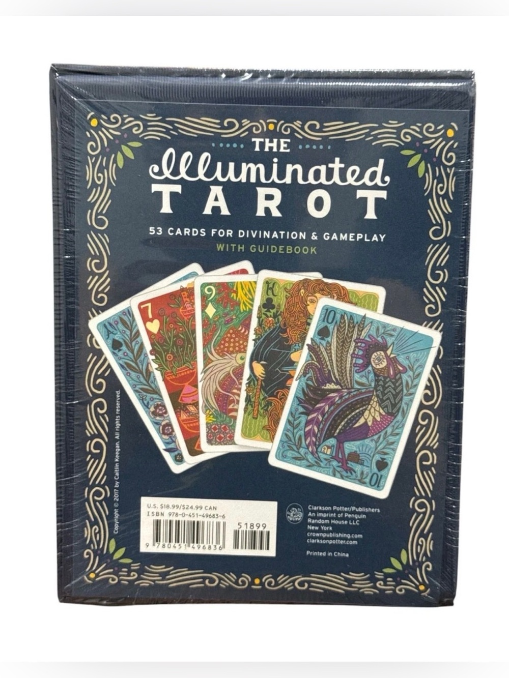 The Illuminated Tarot Deck — Navy Blue
